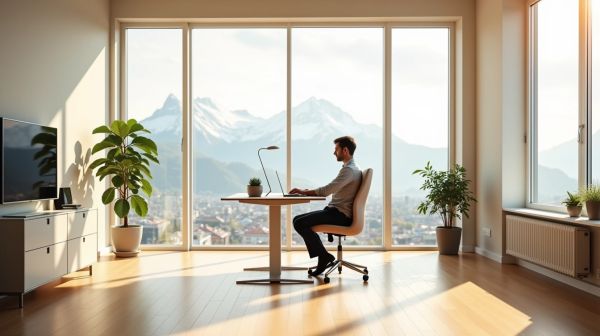 Améliorez votre confort au travail avec un bureau assis debout en Suisse