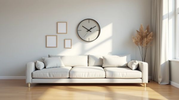 Optimiser votre espace avec une horloge murale silencieuse